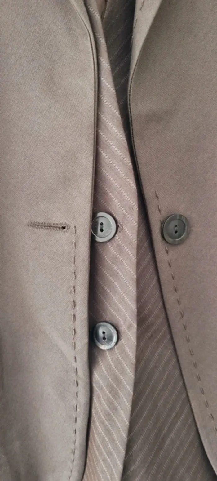 Veste blazer vanessa Bruno kaki 40 vintage - photo numéro 3