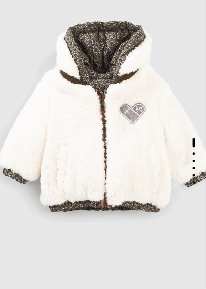 Doudoune réversible IKKS Taille 24 mois neuve - photo numéro 2