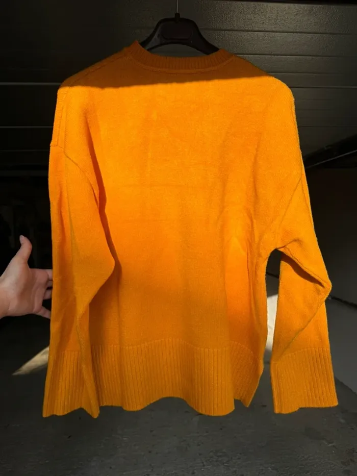Pull orange Zara - photo numéro 2