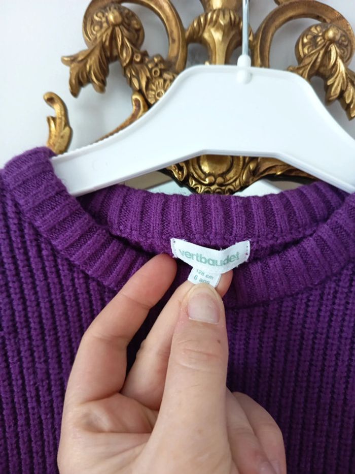 Pull maille volants manches - photo numéro 2