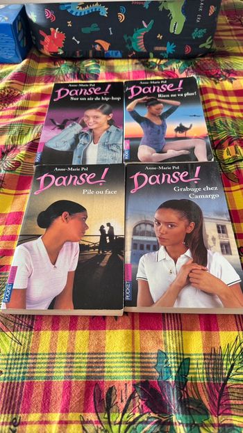 Lot de 4 livres Danse ! - Anne-Marie Pol - Collection Pocket Junior
