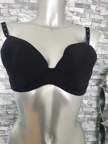 Haut de maillot de bain noir T100/D