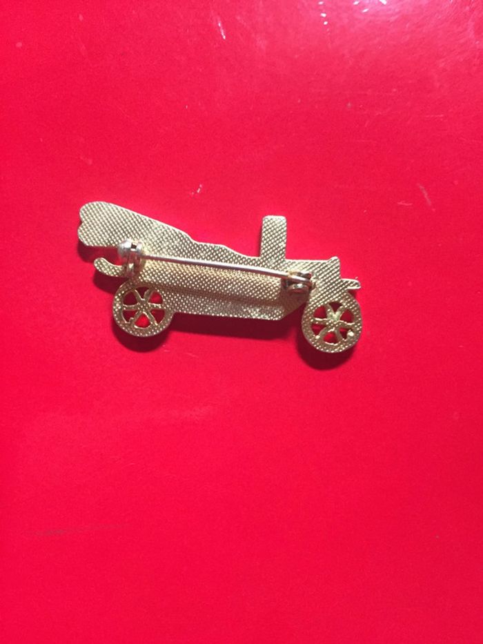 Vintage broche voiture ancienne - photo numéro 4