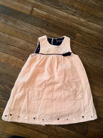 Robe velour sergent major 18 mois