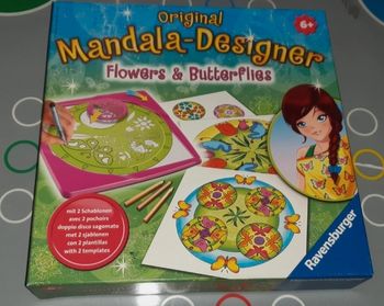 Jeu mandala designer flowers Ravensburger