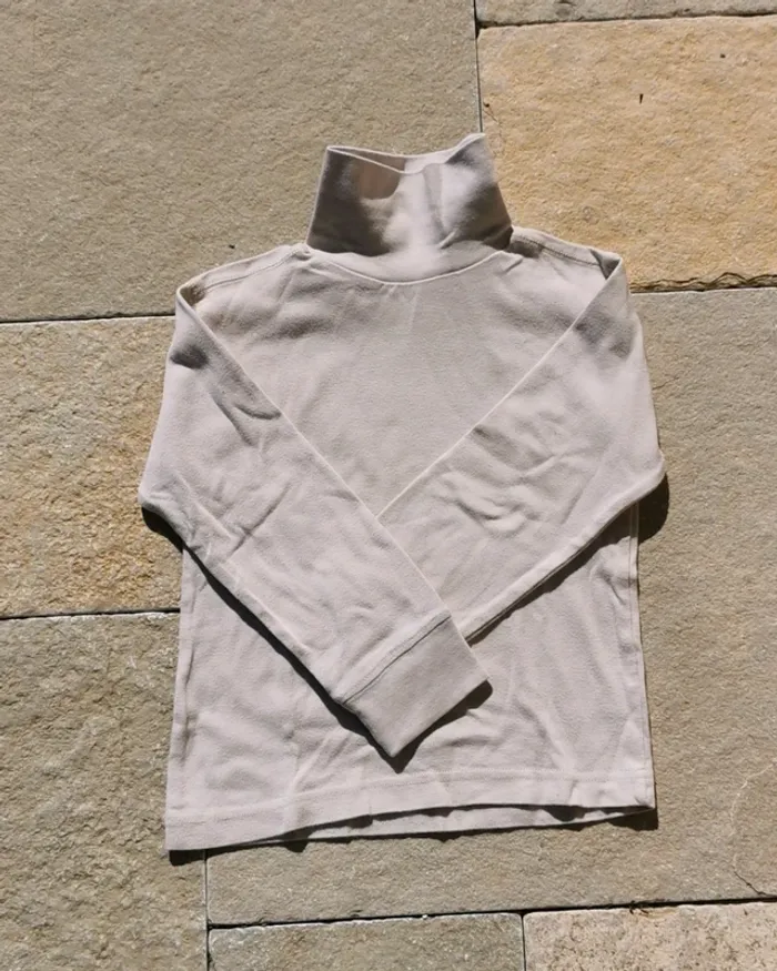 Tee-shirt sous pull col roulé 5 ans NKY