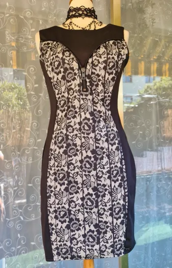 🎀 Robe élégante "Jus d'orange"