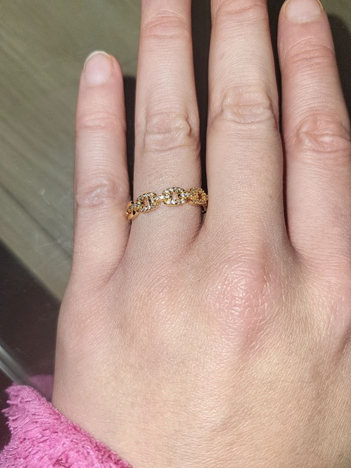 Bague en acier inoxydable ajustable