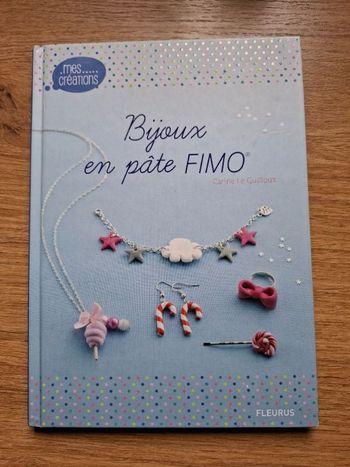 Livre Bijoux en pâte Fimo en très bon état