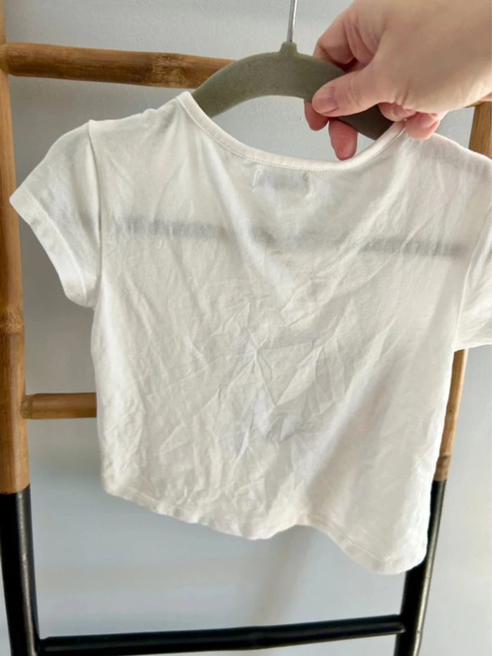 T-shirt blanc tortue / IKKS - 3 ans - photo numéro 4