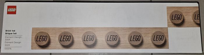 Lego Étagère en bois – chêne clair 5007107 - photo numéro 1