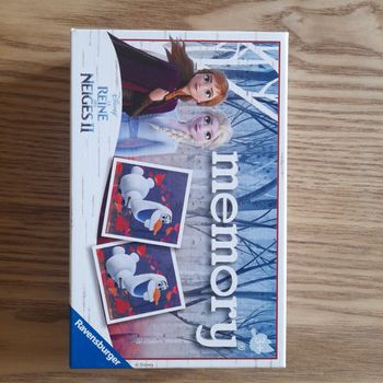 Jeu de memory reine des neiges