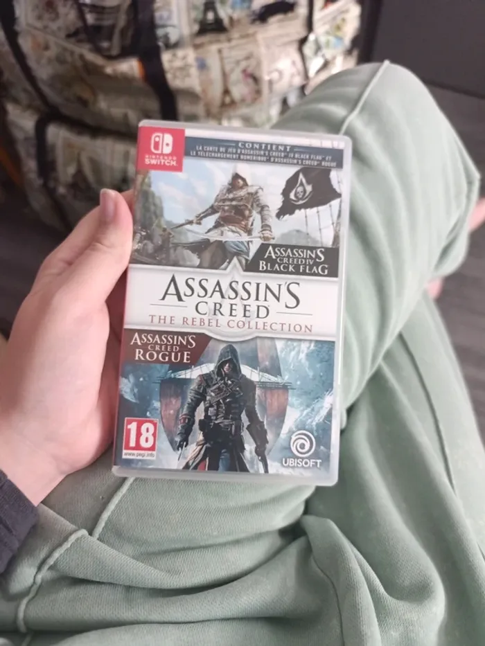 Jeu switch assisins creed the rebel