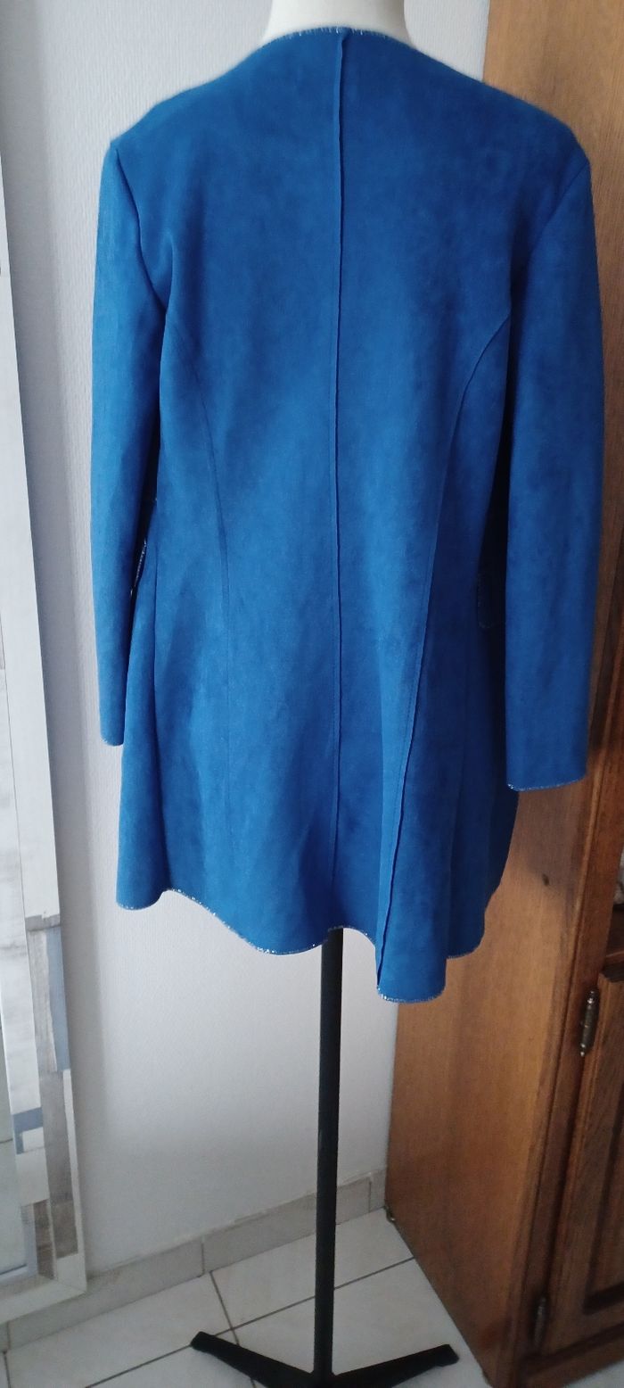 Très jolie veste suédine femme T S - photo numéro 7