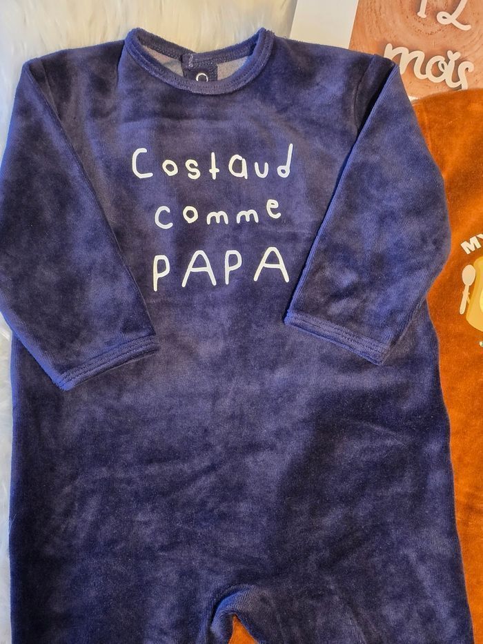 NEUFS (NON PORTÉS)💙😍🤩 superbes pyjamas 12 mois garçon 🤩😍💙💙💙 - photo numéro 3