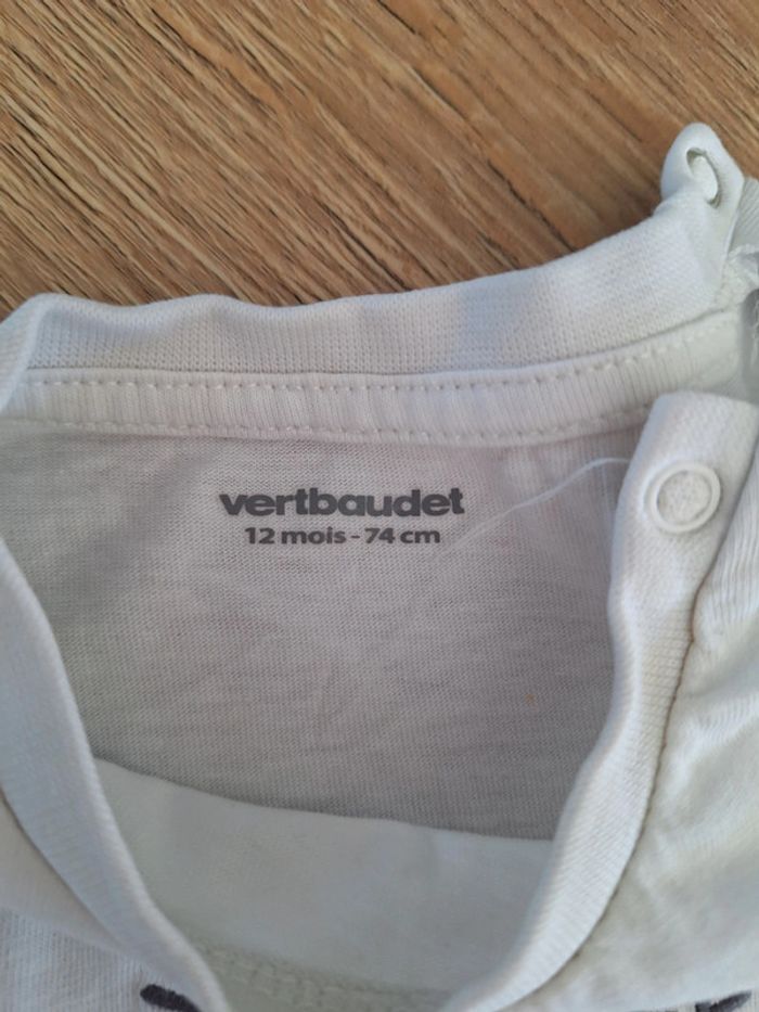 T-shirt 12 mois vertbaudet - photo numéro 3