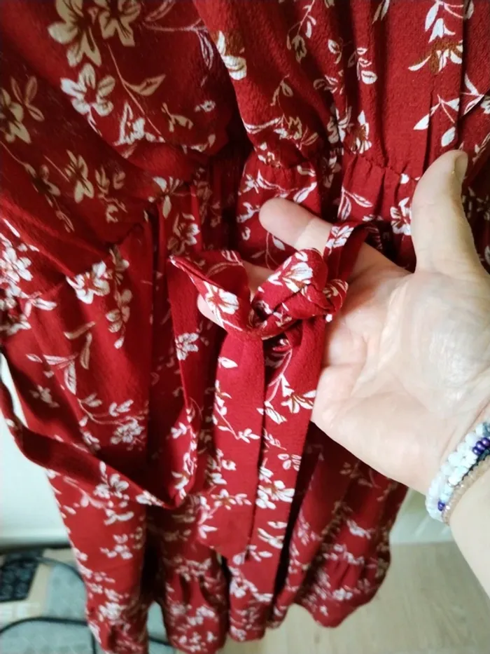 Robe rouge taille xl 44 - photo numéro 4