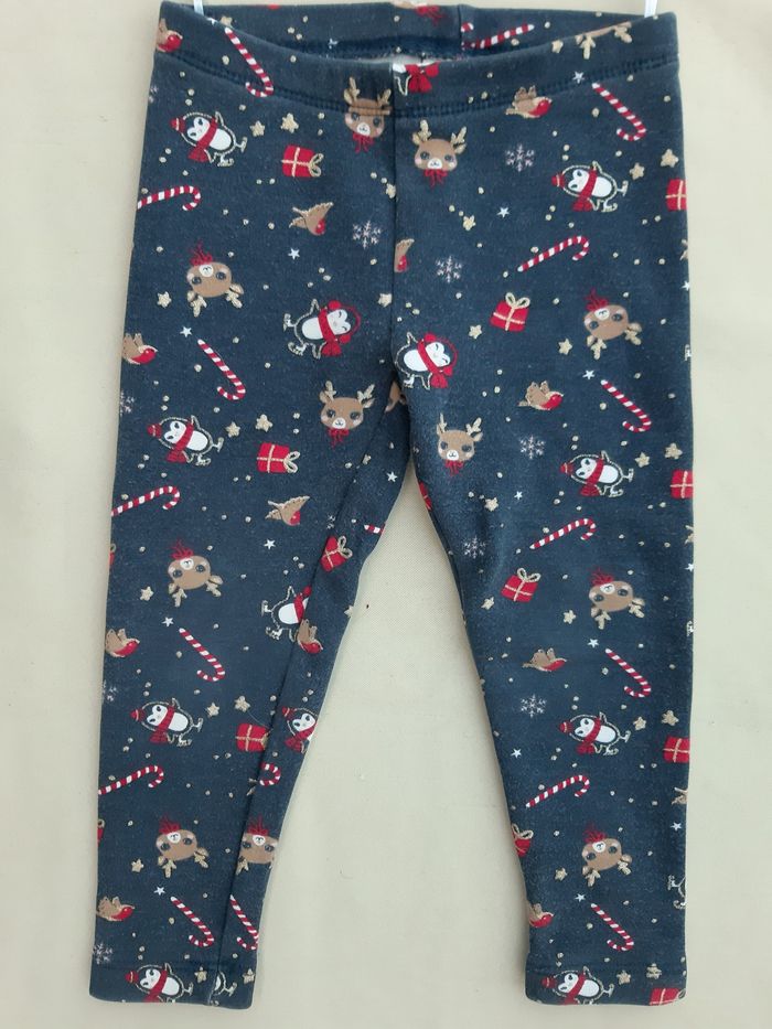 ensemble de Noël (pull chaud + legging chaud) fille - C&A - 3 ans - photo numéro 7
