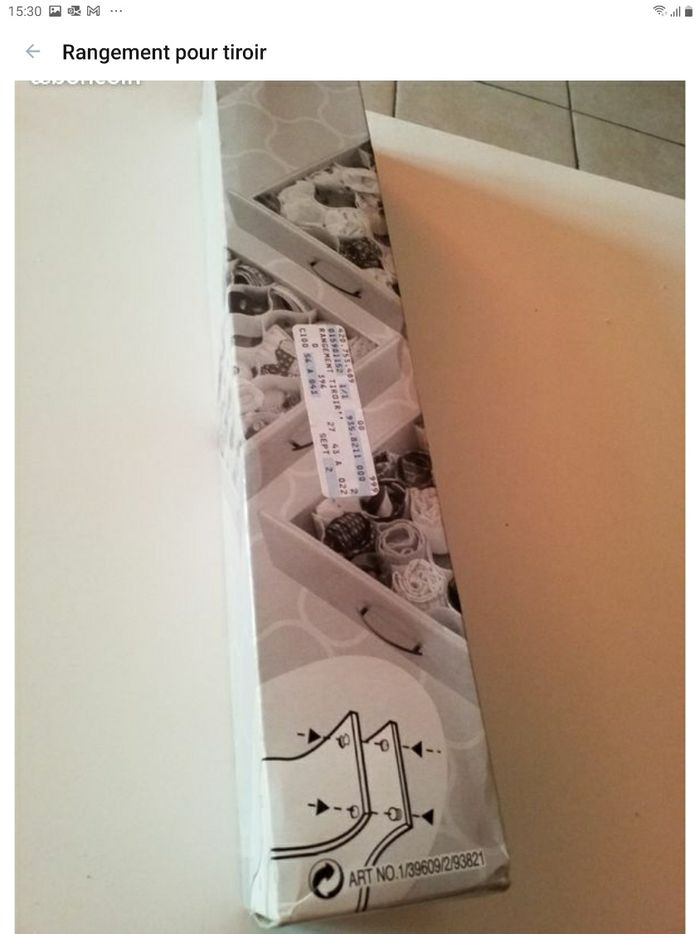 Rangement pour tiroir neuf - photo numéro 4