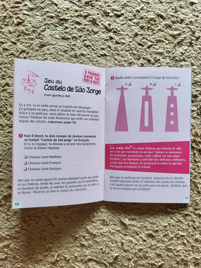 Guide de voyage "Lisbonne, partir en famille" Lonely Planet - avec Livret de jeux et plan - photo numéro 15