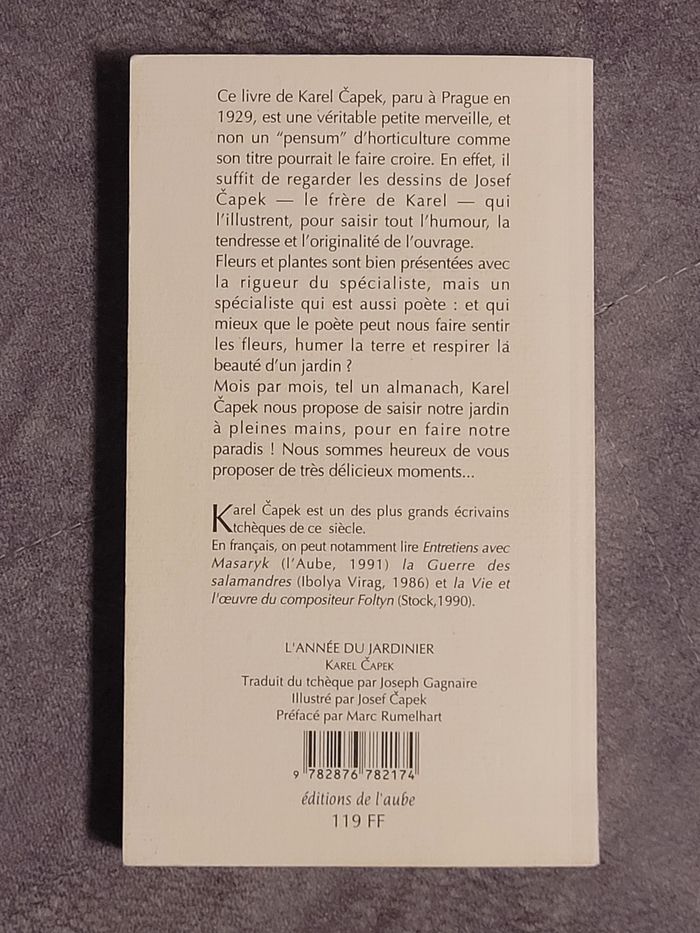 L'Année du jardinier Karel Capek - photo numéro 2