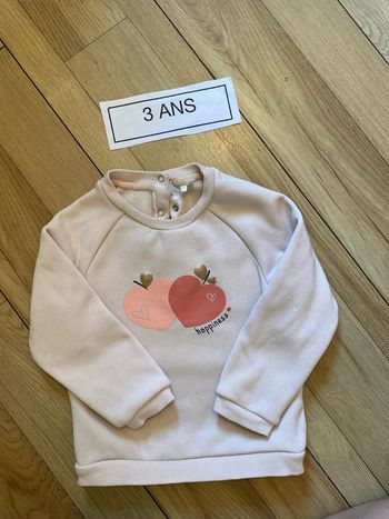 Sweat pommes coeur chaud hiver polaire