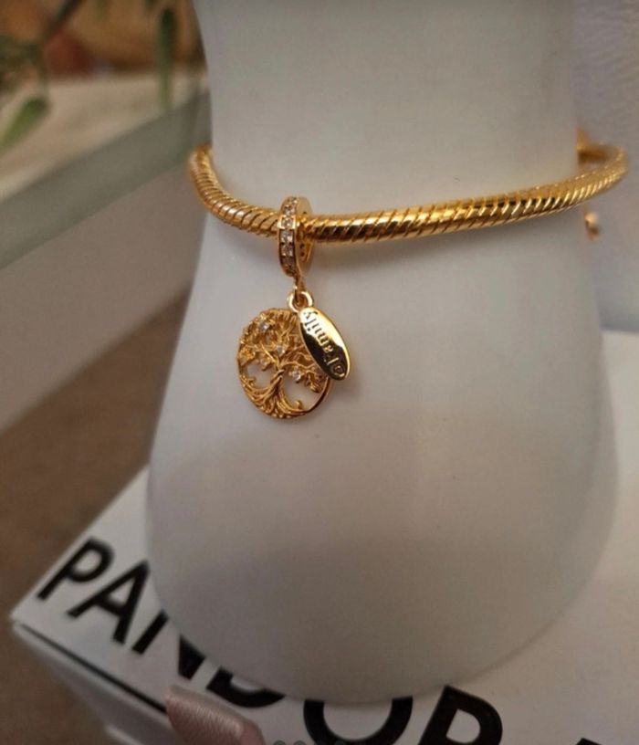 Charm double pendentifs Arbre de vie - photo numéro 5