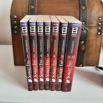 Manga Scarlet Fan tome 1 2 4 5 6 9 et 11 & 12