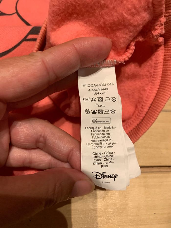 Pull rose Minnie taille 4 ans - photo numéro 10