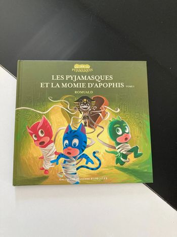 Livre les Pyjamasques et la momie d’apophis tome 1