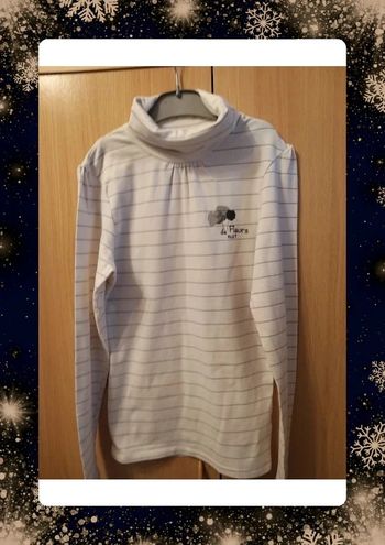 Sous-pull fille 10 ans