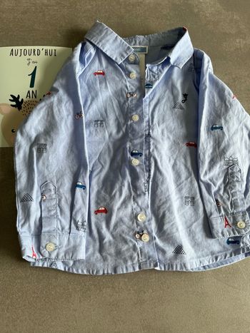 Chemise jacadi 12 mois