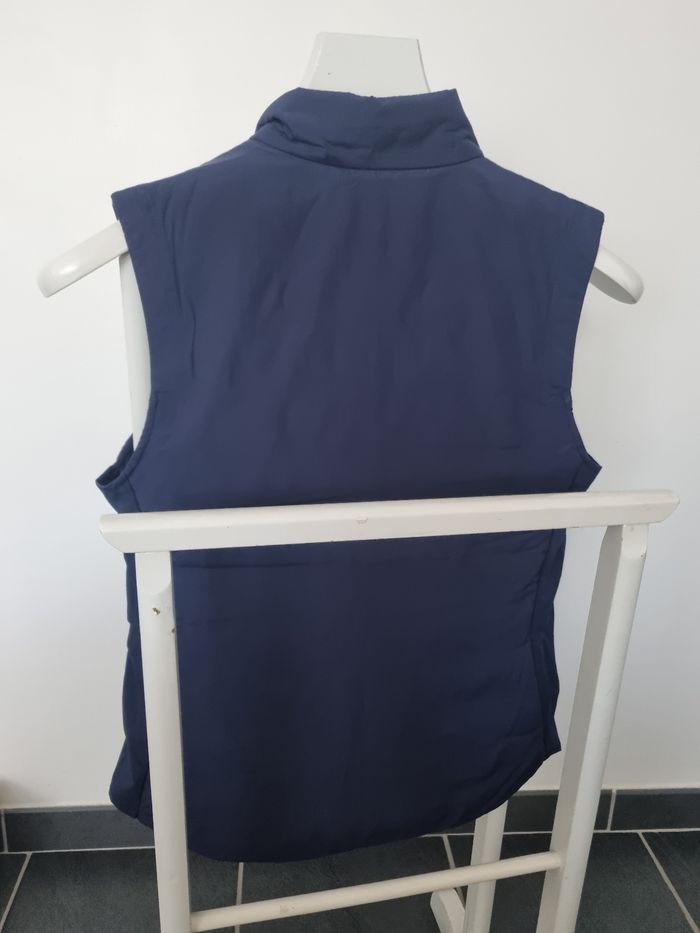 Doudoune sans manches fine Lacoste bleu marine XS - photo numéro 5