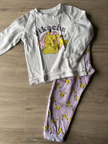 Pyjama longues manches Pikachu Pokémon