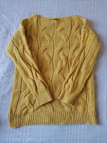 Pull long grosses mailles M