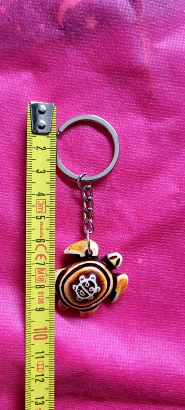Porte-clés tortue de mer - photo numéro 2