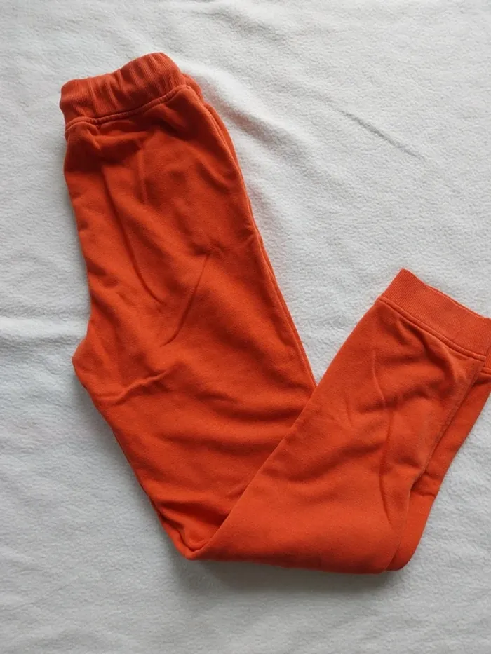 Bas jogging leger orange/brique T12A - photo numéro 2