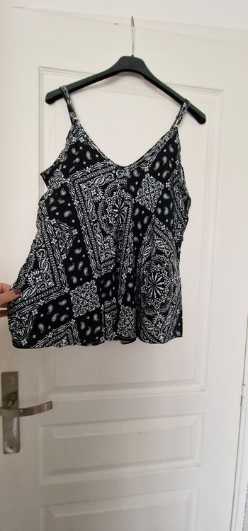 Débardeur top motif bandana