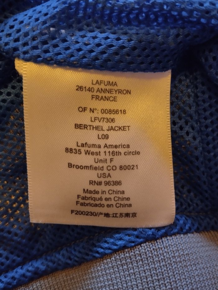 Veste zippée Lafuma taille L - photo numéro 10
