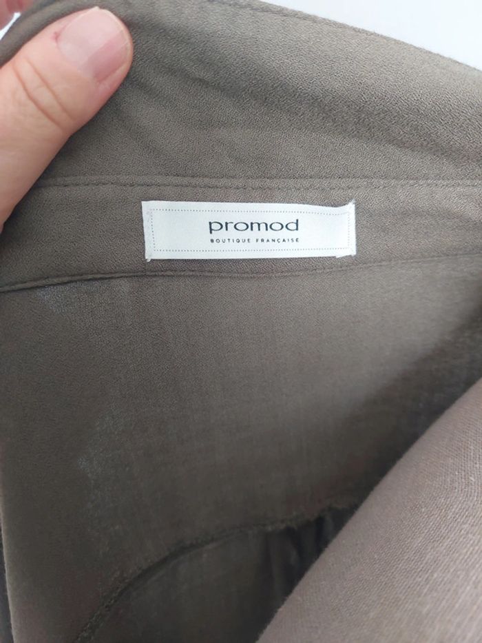 Chemise kaki Promod - photo numéro 4