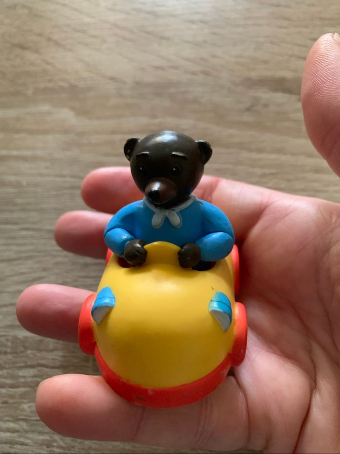 6 figurines petit ours brun les véhicules - photo numéro 4