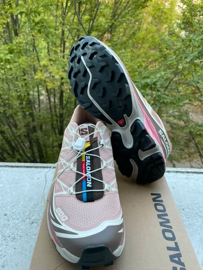 Salomon XT 6 Mahogany Rose / Earth Brown / Flamingo Pink - photo numéro 8