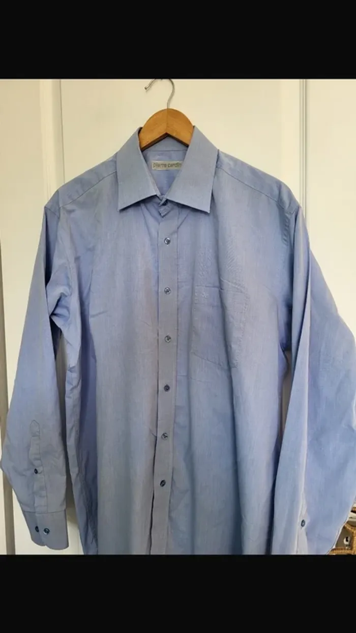 Chemise manche longue Pierre Cardin taille 42 - photo numéro 2