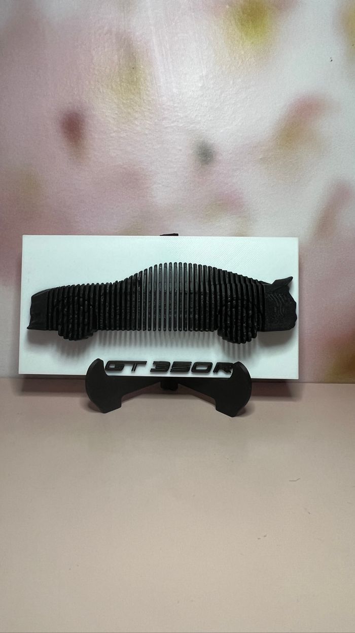 Sculpture mustang GT350R