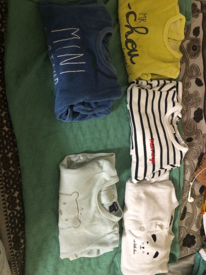 Lot de 5 pyjama 1 mois