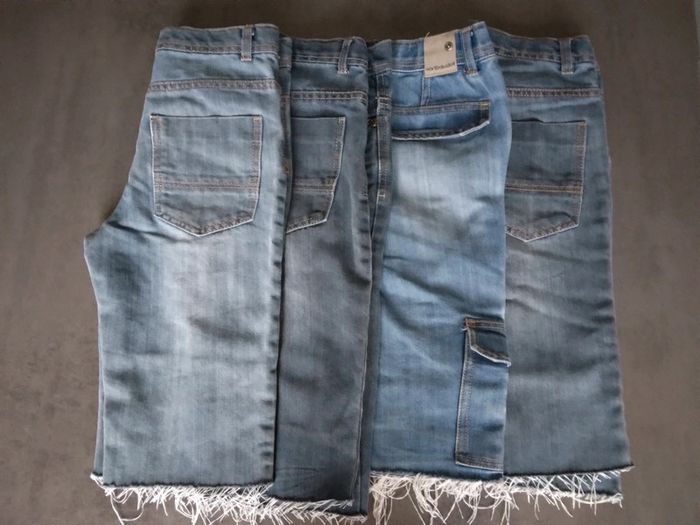 Lot 4 shorts coupés Verbaudet 12 ans