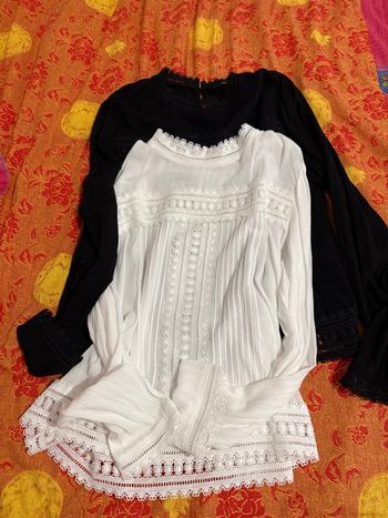 Lot 2 blouses femme T36