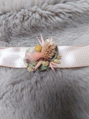 Bracelet fleurs séchées