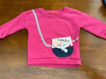 Sweat rose 4 ans Tissaia