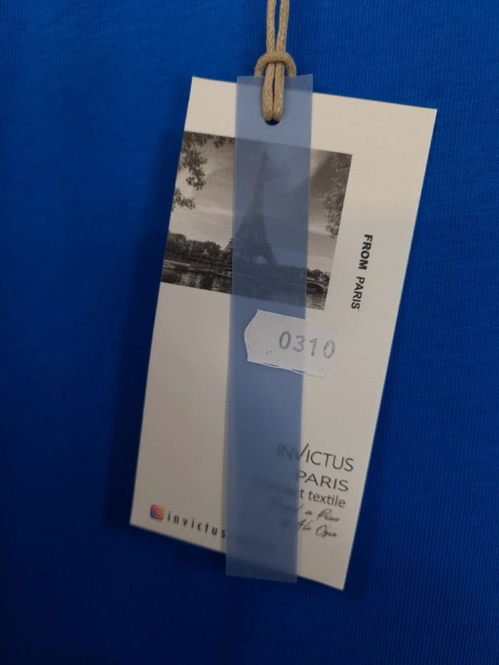 Tee-shirt invictus paris - photo numéro 3